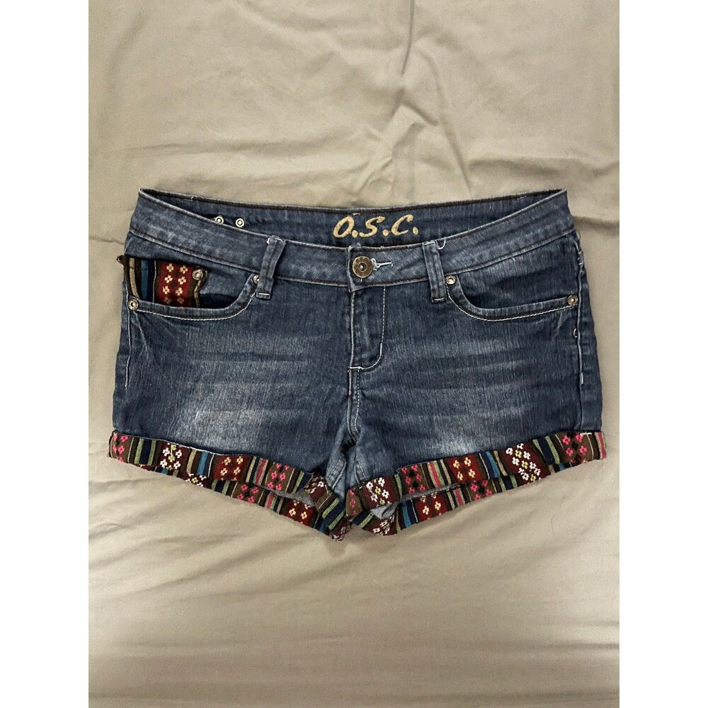 O.S.C. Y2K Women's Denim Jean Shorts